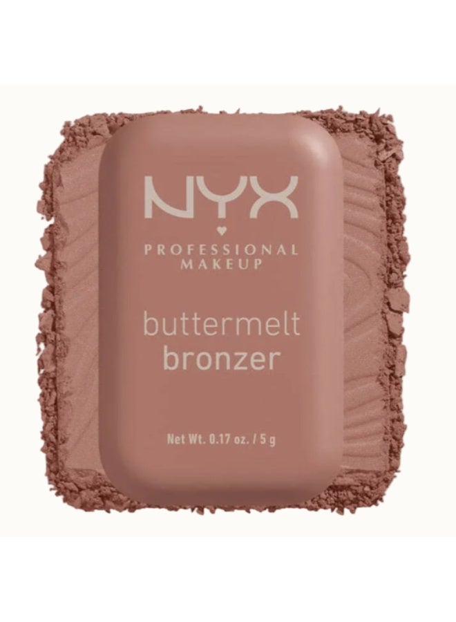 NYX PROFESSIONAL MAKEUP NYX Buttermelt Bronzer, 03 - Deserve Butta - Image 1